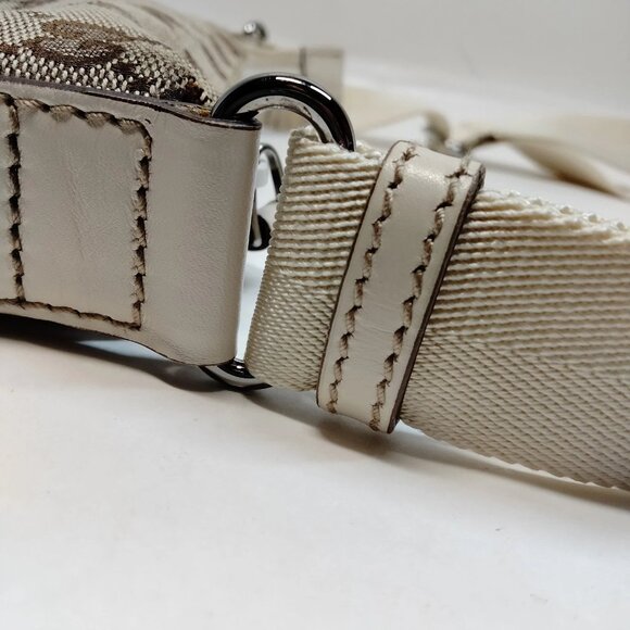 Authentic Gucci Brown Canvas Shoulder Bag mon388-111025 - Picture 10 of 16